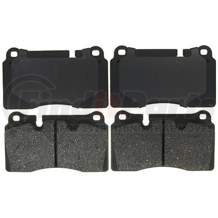 BKP1126M by BRAKE PRO - Brake Parts Inc Brake Pro OEQF Metallic Disc Brake Pad Set