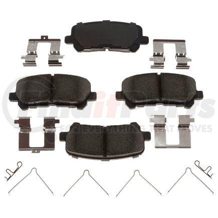 BKP1281CH by BRAKE PRO - Brake Parts Inc Brake Pro OEQF Ceramic Disc Brake Pad Set