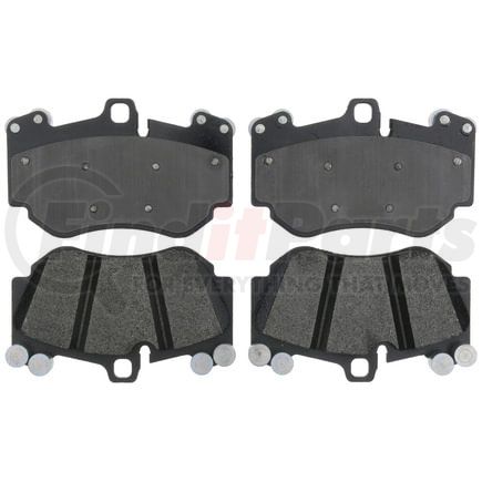 BKP1130M by BRAKE PRO - Brake Parts Inc Brake Pro OEQF Metallic Disc Brake Pad Set