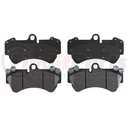 VXD1007MH by VORTEX - Brake Parts Inc Vortex Metallic Disc Brake Pad Set