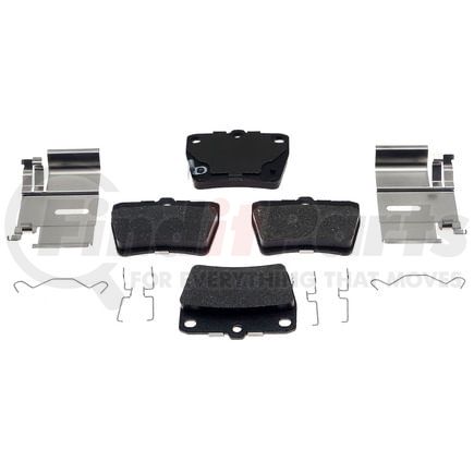VXD1051CH by VORTEX - Brake Parts Inc Vortex Ceramic Disc Brake Pad Set
