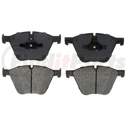 BKP1443M by BRAKE PRO - Brake Parts Inc Brake Pro OEQF Metallic Disc Brake Pad Set