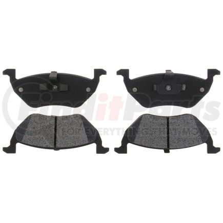 VXD1055C by VORTEX - Brake Parts Inc Vortex Ceramic Disc Brake Pad Set