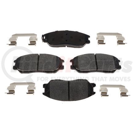 VXD1013MH by VORTEX - Brake Parts Inc Vortex Metallic Disc Brake Pad Set