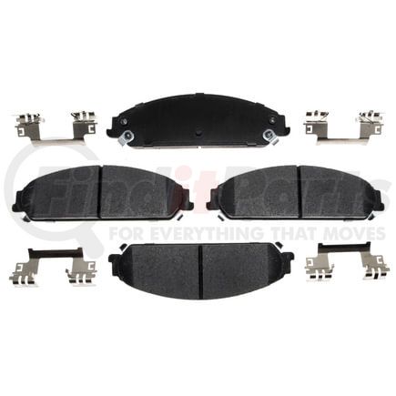 VXD1058CH by VORTEX - Brake Parts Inc Vortex Ceramic Disc Brake Pad Set