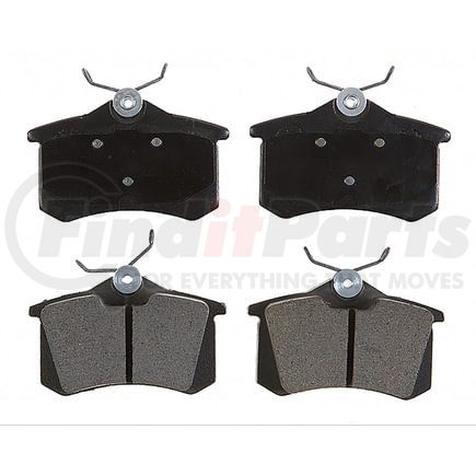 VXD1017MH by VORTEX - Brake Parts Inc Vortex Metallic Disc Brake Pad Set