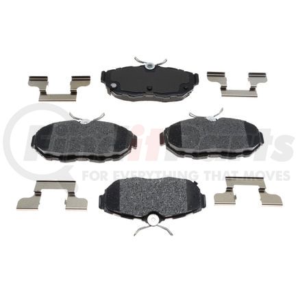 BKP1465CH by BRAKE PRO - Brake Parts Inc Brake Pro OEQF Ceramic Disc Brake Pad Set