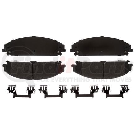 VXD1058MHP by VORTEX - Brake Parts Inc Vortex Metallic Disc Brake Pad Set