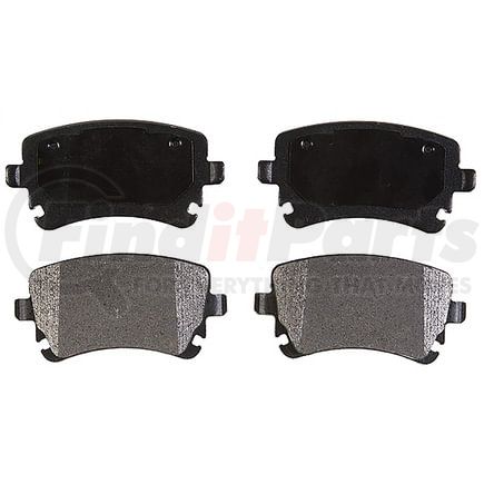 VXD1018MH by VORTEX - Brake Parts Inc Vortex Metallic Disc Brake Pad Set