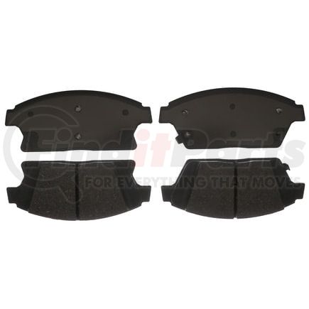 BKP1467C by BRAKE PRO - Brake Parts Inc Brake Pro OEQF Ceramic Disc Brake Pad Set