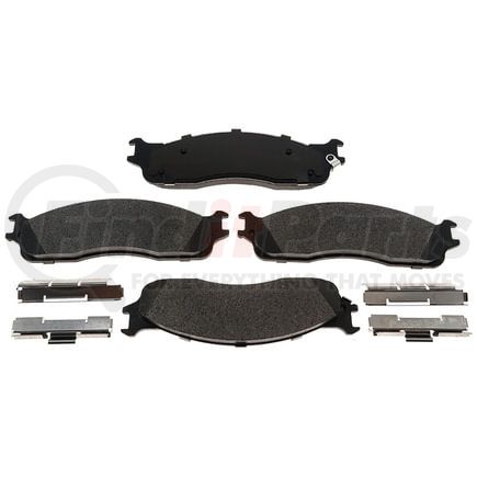 VXD965MH by VORTEX - Brake Parts Inc Vortex Metallic Disc Brake Pad Set