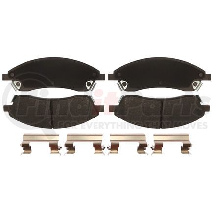 VXD1019ACH by VORTEX - Brake Parts Inc Vortex Ceramic Disc Brake Pad Set