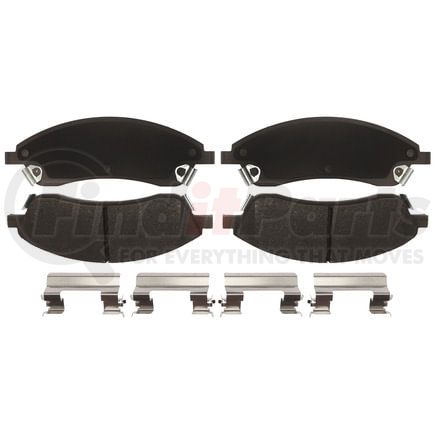 VXD1019CH by VORTEX - Brake Parts Inc Vortex Ceramic Disc Brake Pad Set