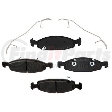 VXD790MH by VORTEX - Brake Parts Inc Vortex Metallic Disc Brake Pad Set