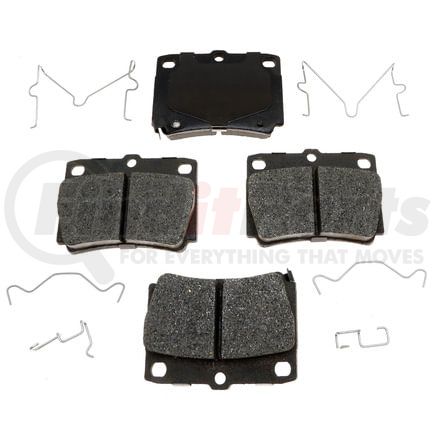 VXD733MH by VORTEX - Brake Parts Inc Vortex Metallic Disc Brake Pad Set