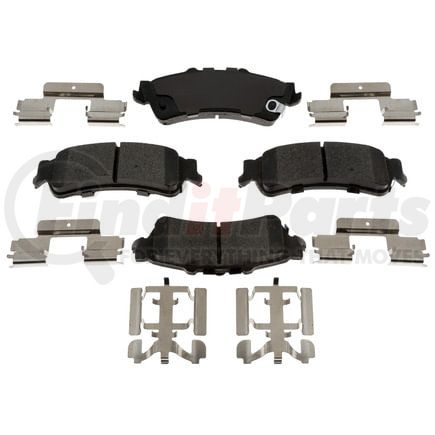 VXD792CH by VORTEX - Brake Parts Inc Vortex Ceramic Disc Brake Pad Set