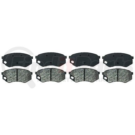 VXD735M by VORTEX - Brake Parts Inc Vortex Metallic Disc Brake Pad Set