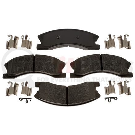 BKP945MH by BRAKE PRO - Brake Parts Inc Brake Pro OEQF Metallic Disc Brake Pad Set