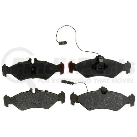Brake Pro BKP951M Disc Brake Pad Set Brake Parts Inc Brake Pro OEQF Metallic Disc Brake Pad Set
