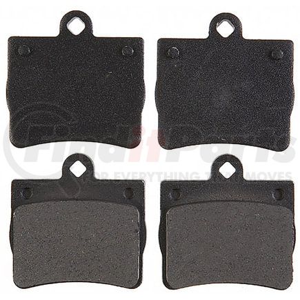 VXD739MH by VORTEX - Brake Parts Inc Vortex Metallic Disc Brake Pad Set