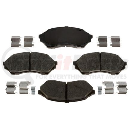 VXD798CH by VORTEX - Brake Parts Inc Vortex Ceramic Disc Brake Pad Set