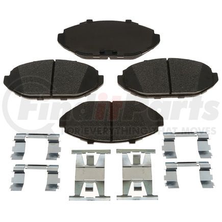 VXD748MHP by VORTEX - Brake Parts Inc Vortex Metallic Disc Brake Pad Set