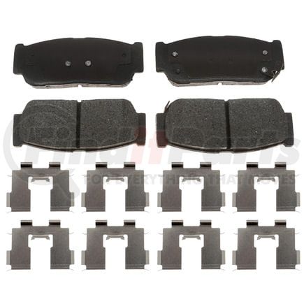 VXD954CH by VORTEX - Brake Parts Inc Vortex Ceramic Disc Brake Pad Set