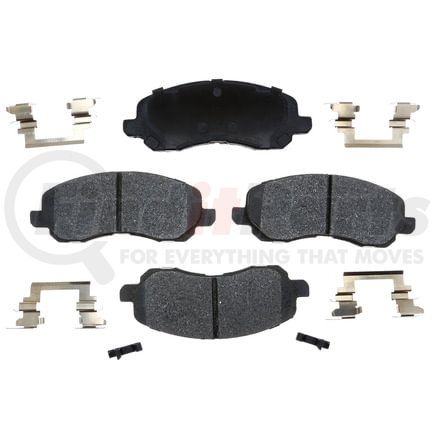 VXD866CH by VORTEX - Brake Parts Inc Vortex Ceramic Disc Brake Pad Set