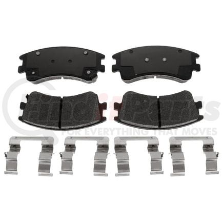 VXD957CH by VORTEX - Brake Parts Inc Vortex Ceramic Disc Brake Pad Set