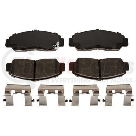 VXD959MH by VORTEX - Brake Parts Inc Vortex Metallic Disc Brake Pad Set