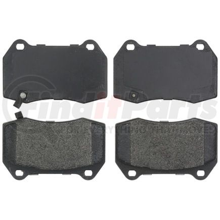VXD960MH by VORTEX - Brake Parts Inc Vortex Metallic Disc Brake Pad Set