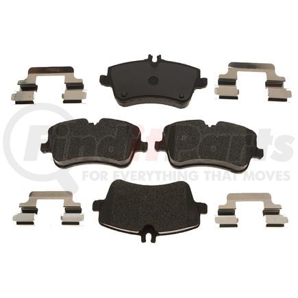 VXD872MH by VORTEX - Brake Parts Inc Vortex Metallic Disc Brake Pad Set
