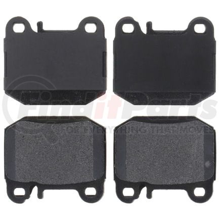 VXD874M by VORTEX - Brake Parts Inc Vortex Metallic Disc Brake Pad Set