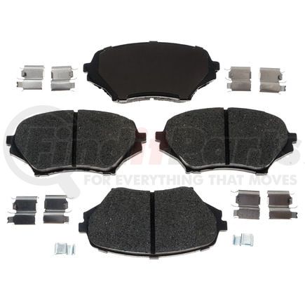 BKP1179CH by BRAKE PRO - Brake Parts Inc Brake Pro OEQF Ceramic Disc Brake Pad Set