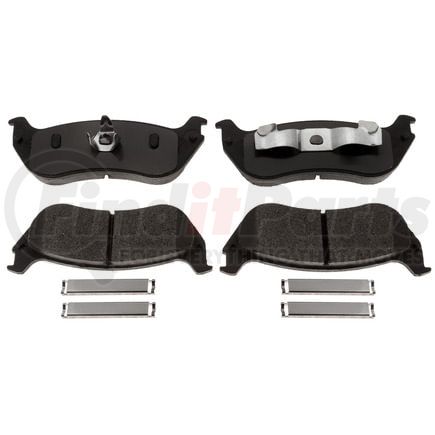 VXD881CH by VORTEX - Brake Parts Inc Vortex Ceramic Disc Brake Pad Set