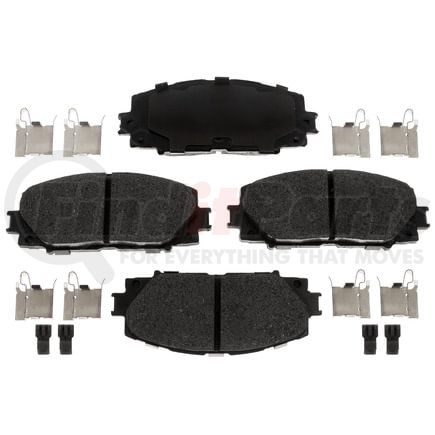 BKP1184CH by BRAKE PRO - Brake Parts Inc Brake Pro OEQF Ceramic Disc Brake Pad Set