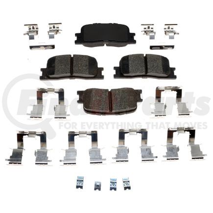 VXD885MH by VORTEX - Brake Parts Inc Vortex Metallic Disc Brake Pad Set