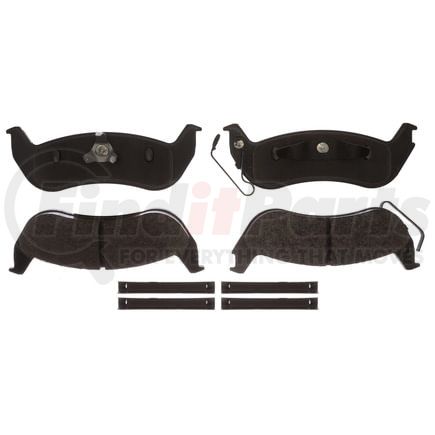 VXD932MHP by VORTEX - Brake Parts Inc Vortex Metallic Disc Brake Pad Set