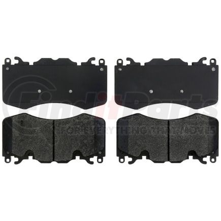 BKP1426M by BRAKE PRO - Brake Parts Inc Brake Pro OEQF Metallic Disc Brake Pad Set