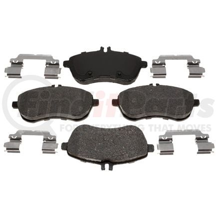 BKP1340CH by BRAKE PRO - Brake Parts Inc Brake Pro OEQF Ceramic Disc Brake Pad Set