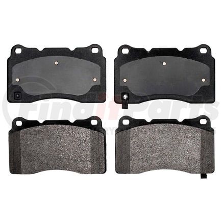 VXD1001M by VORTEX - Brake Parts Inc Vortex Metallic Disc Brake Pad Set