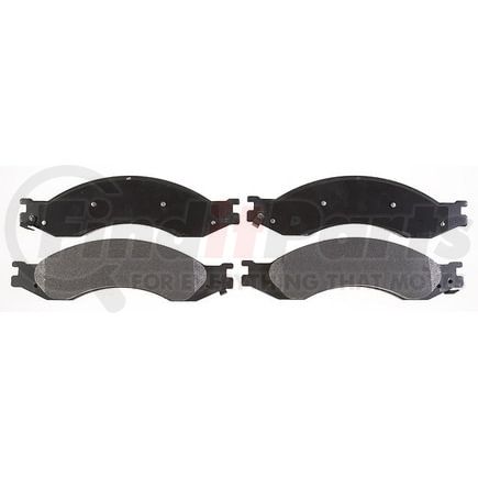 VXD1003M by VORTEX - Brake Parts Inc Vortex Metallic Disc Brake Pad Set