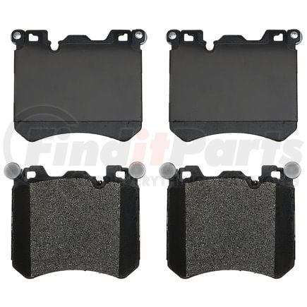 BKP1429M by BRAKE PRO - Brake Parts Inc Brake Pro OEQF Metallic Disc Brake Pad Set