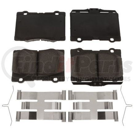 VXD1091CH by VORTEX - Brake Parts Inc Vortex Ceramic Disc Brake Pad Set