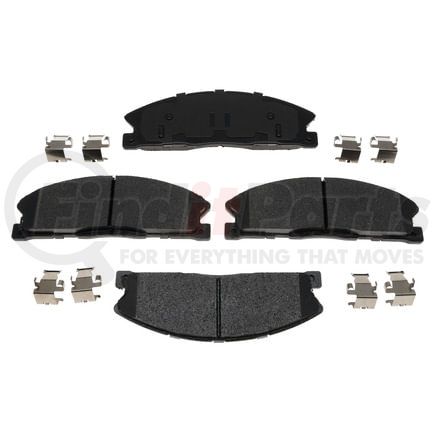 BKP1611CH by BRAKE PRO - Brake Parts Inc Brake Pro OEQF Ceramic Disc Brake Pad Set