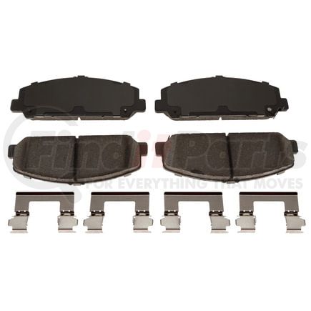 VXD1286MH by VORTEX - Brake Parts Inc Vortex Metallic Disc Brake Pad Set