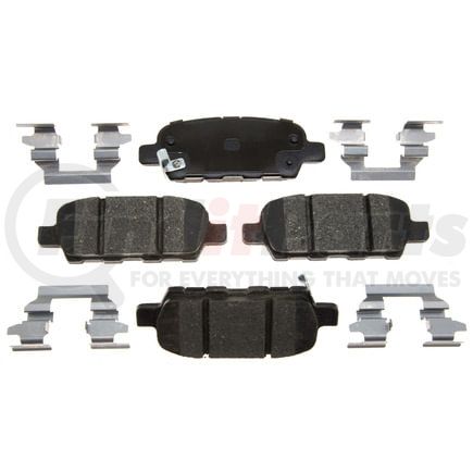 VXD1288CH by VORTEX - Brake Parts Inc Vortex Ceramic Disc Brake Pad Set