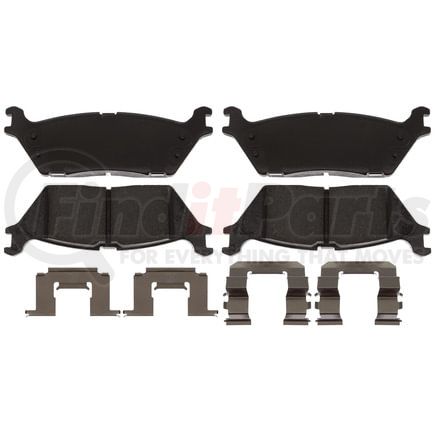 BKP1790CH by BRAKE PRO - Brake Parts Inc Brake Pro OEQF Ceramic Disc Brake Pad Set