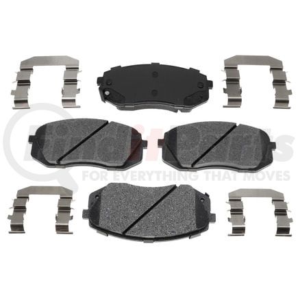 VXD1295CH by VORTEX - Brake Parts Inc Vortex Ceramic Disc Brake Pad Set