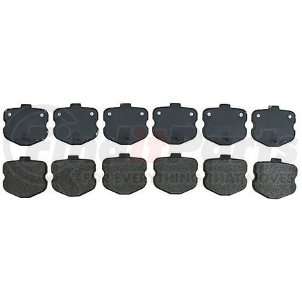 VXD1185AM by VORTEX - Brake Parts Inc Vortex Metallic Disc Brake Pad Set